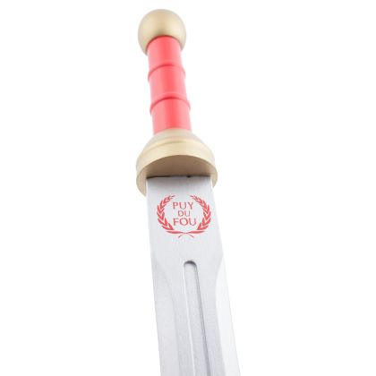 Zoom glaive bois déguisement romain