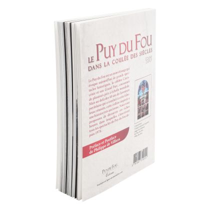 Dos livre Puy du Fou dans la coulée des siècles