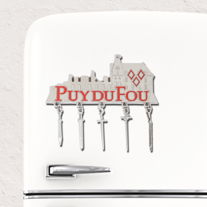 Magnet breloques armes - sur frigo