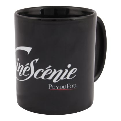 Face mug Cinéscénie logo