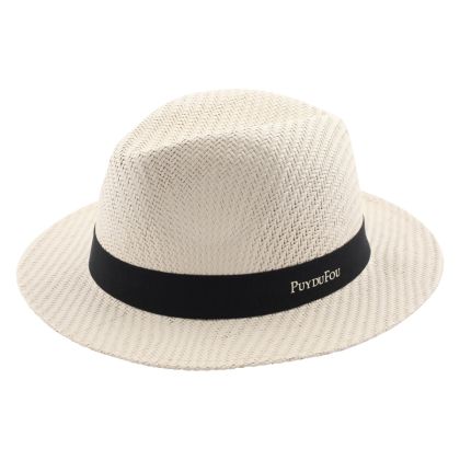 Chapeau panama puy du fou beige