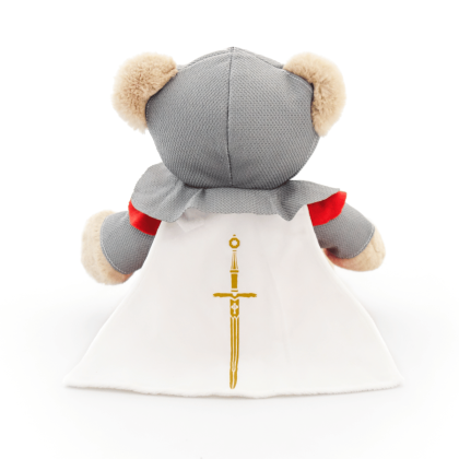 Peluche ours Chevalier - de face