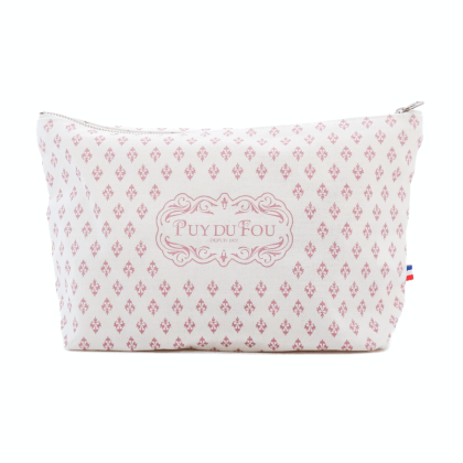 Pochette Puy du Fou 1900 rose - de face