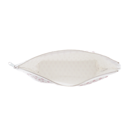 Pochette Puy du Fou 1900 rose - ouverte vue du dessus