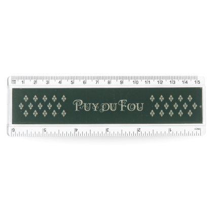 Règle Puy du Fou 1900 verte