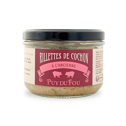 Rillettes de cochon à l'ancienne - produit de face