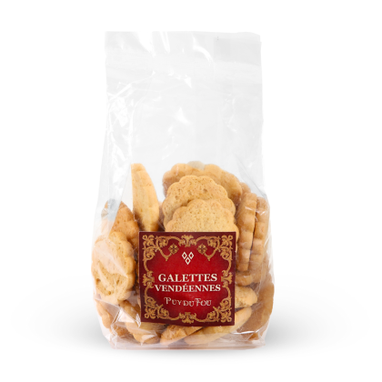 Sachet de galettes vendéennes Armoiries - produit de face