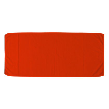 Serviette de sport Foulée des Géants - dépliée