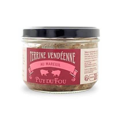 Terrine vendéenne au Mareuil - produit de face 3/4