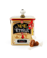 Boîte de caramels le Mime et l'Etoile - de face avec caramels