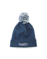 Bonnet pompon bleu Puy du Fou - de devant