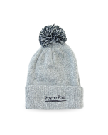 Bonnet pompon gris du Puy du Fou - de devant