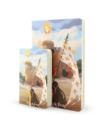 Carnets Le Secret de la Lance A5 et A6 - superposés de biais