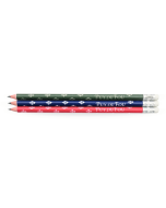 Crayons de bois Puy du Fou 1900 vert, bleu et rose