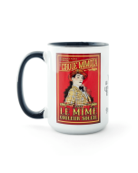 Grand mug affiches le Mime et l'Etoile - côté mime