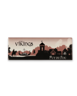 Magnet marron les Vikings