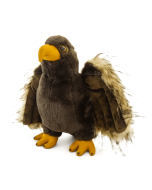 Peluche Aigle 25cm - de biais