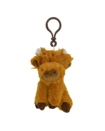 Porte-clés peluche Highland - suspendu