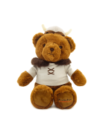 Peluche ours Viking - de face