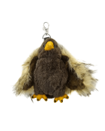 Porte-clés peluche Aigle - suspendu