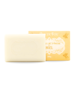 Savon au lait d'ânesse au miel - boite avec produit sorti