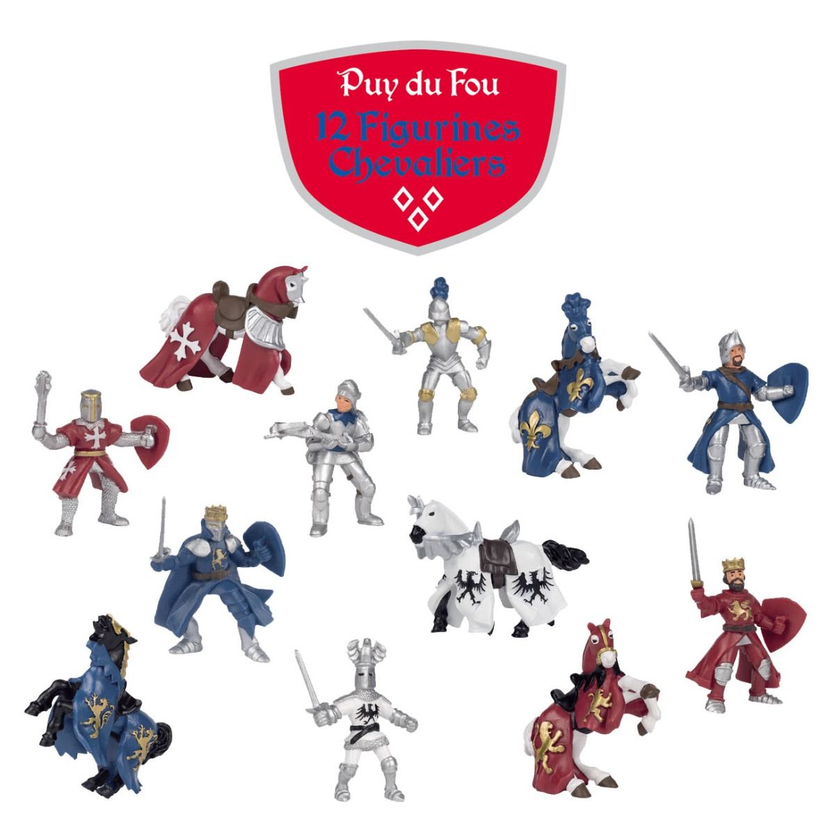 Figurines chevaliers