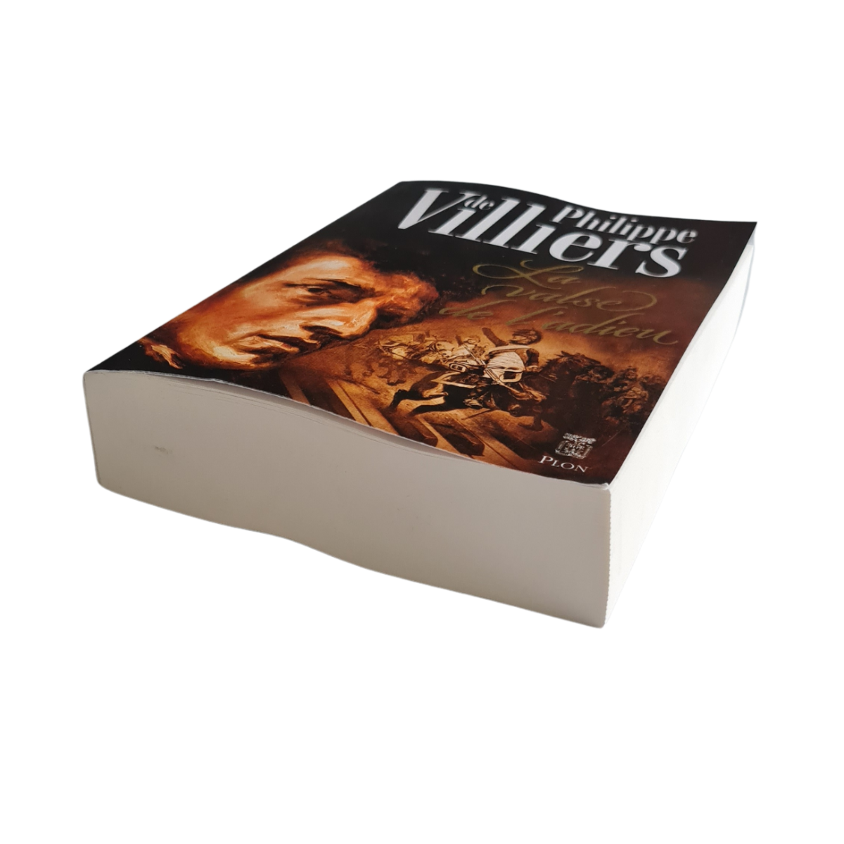Vue de coupe du livre La Valse de l'Adieu de Philippe de Villiers, boutique officielle du Puy du Fou.