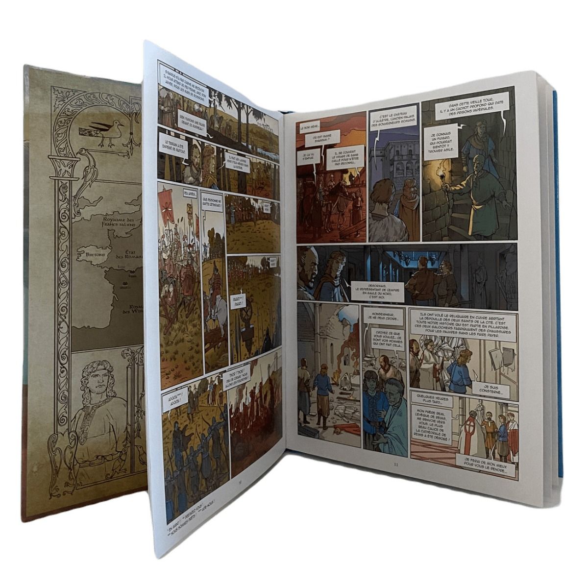 Pages BD Clovis - Le Premier Royaume 