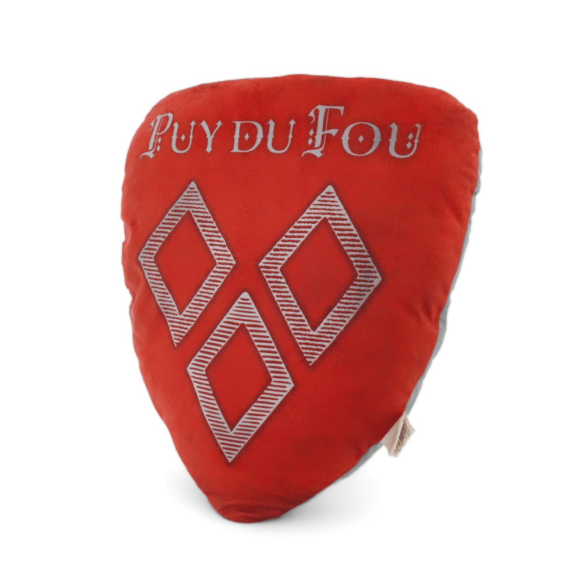 Bouclier en mousse rouge - de biais