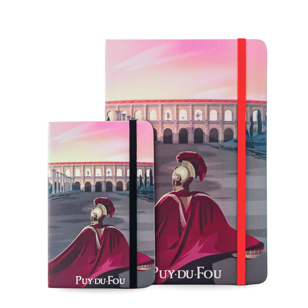 Carnets le Signe du Triomphe A5 et A6 - superposés de face