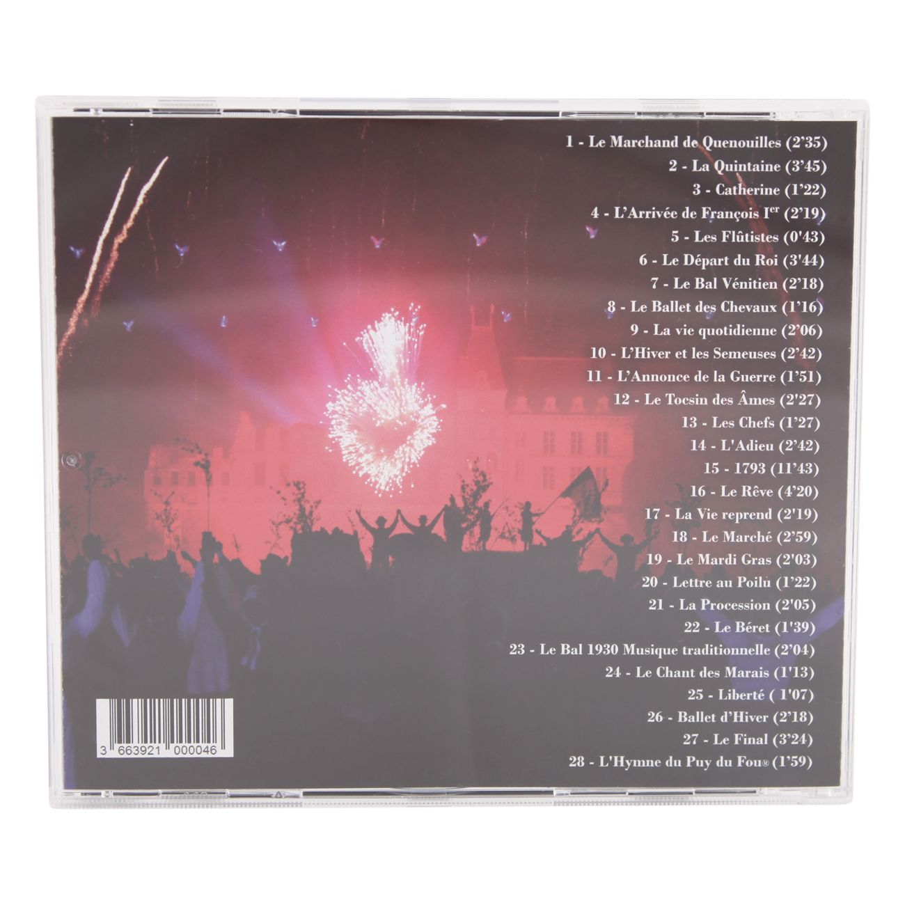 Arrière CD Cinéscenie