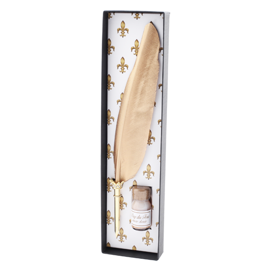 Coffret calligraphie Fleur de Lys