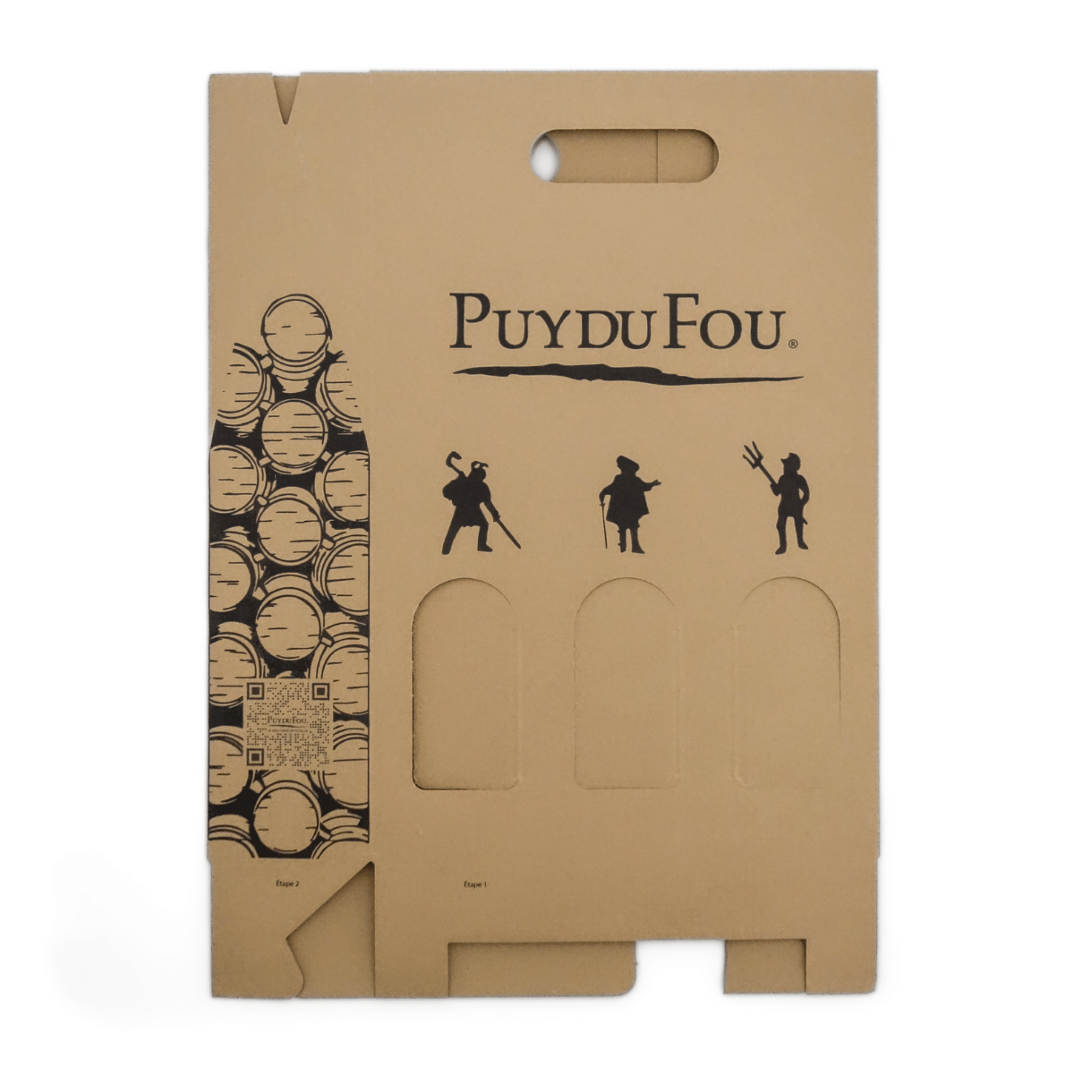 Coffret 3 bières 75cl - à plat