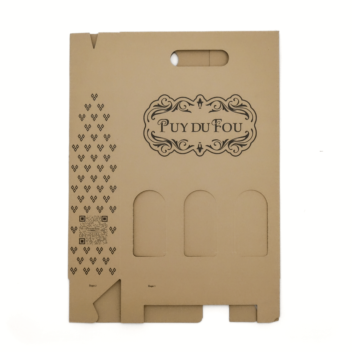 Coffret 3 bouteilles 75cl - à plat