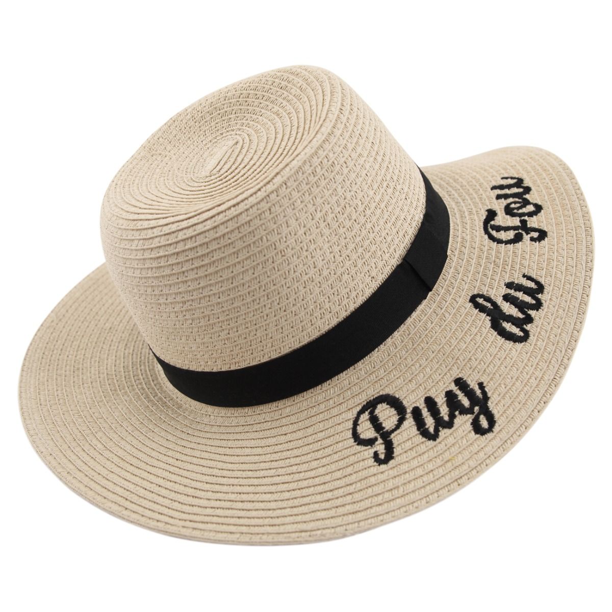 Capeline puy du fou beige