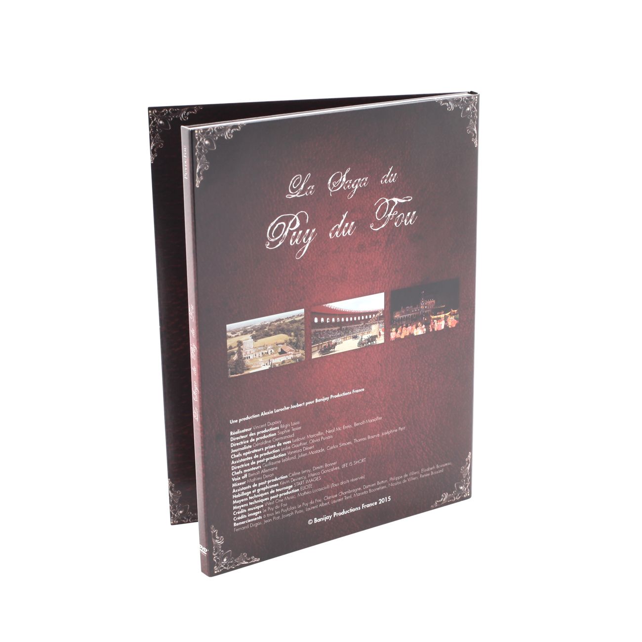 Dos DVD La Saga du Puy du Fou