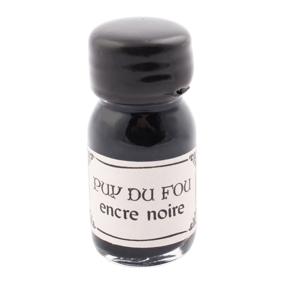 Fiole encre noir