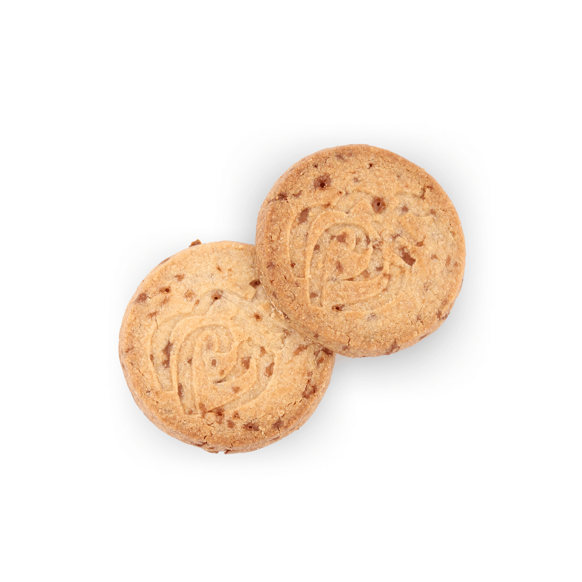 Galettes aux éclats de caramel