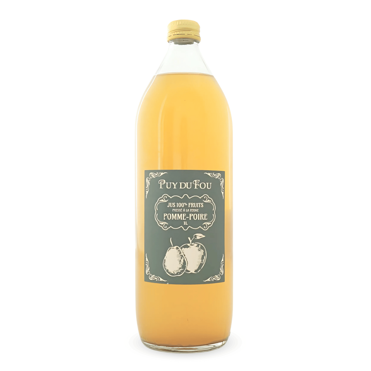 Jus de pomme-poire - bouteille de face