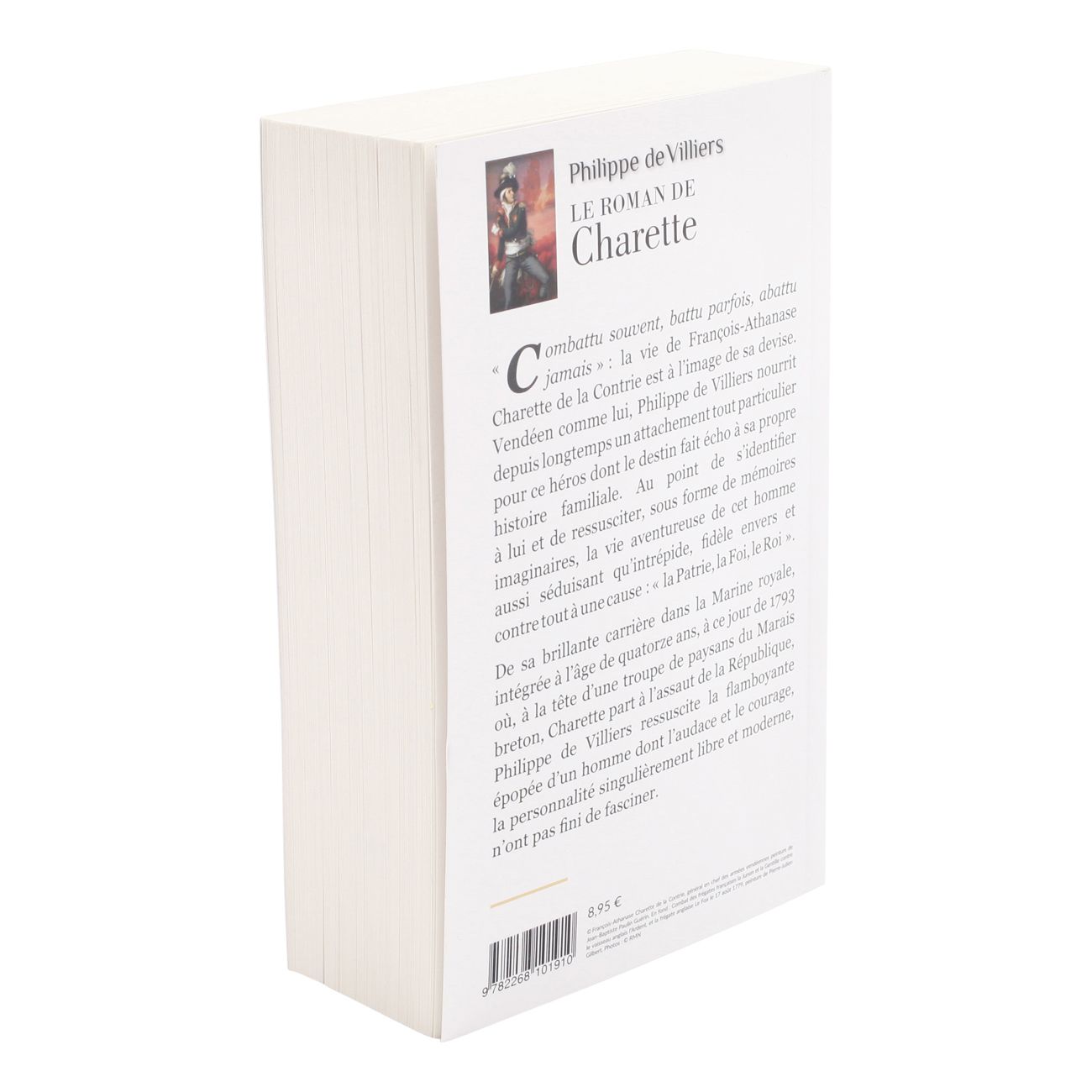 Arrière livre Le roman de Charette