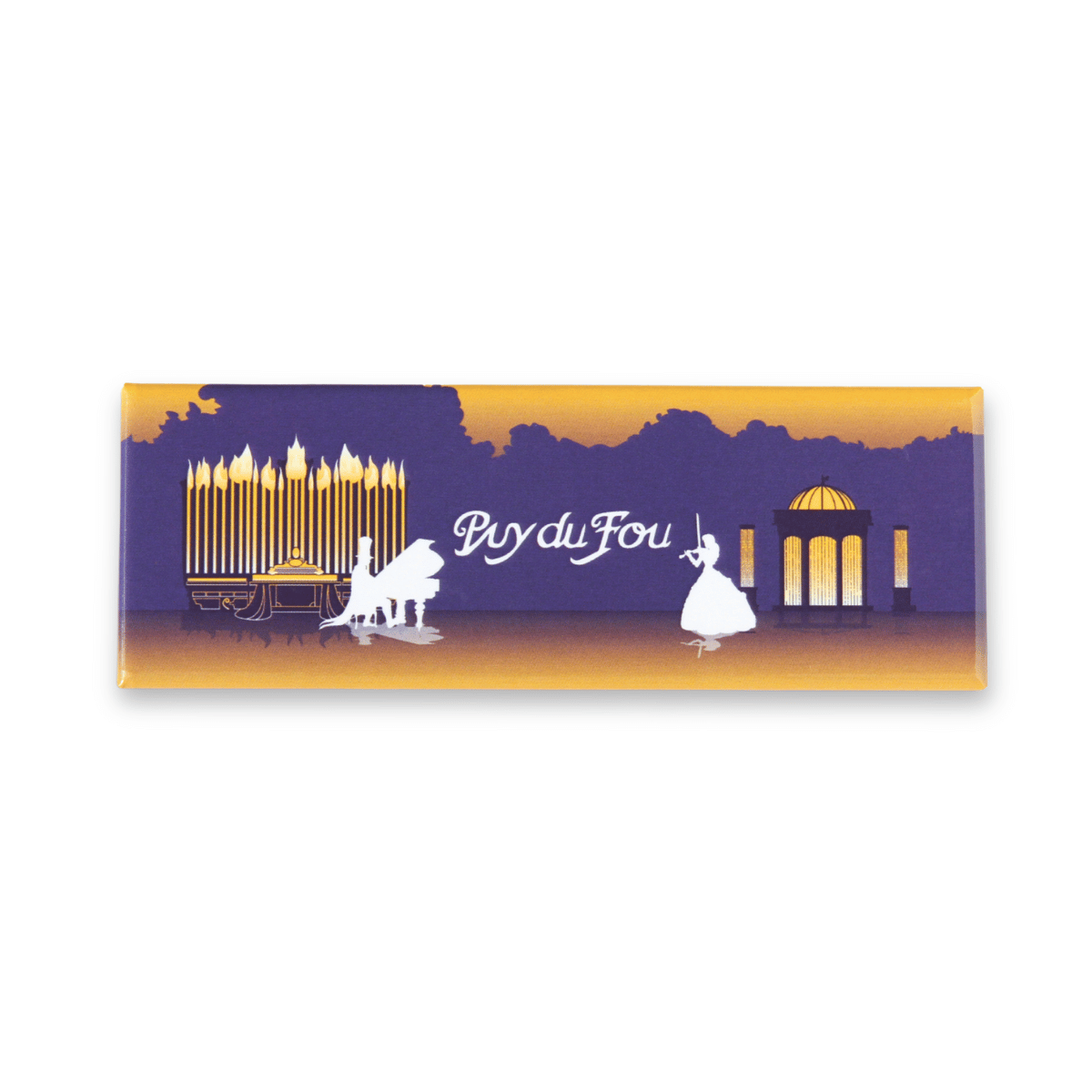 Magnet doré les Noces de Feu