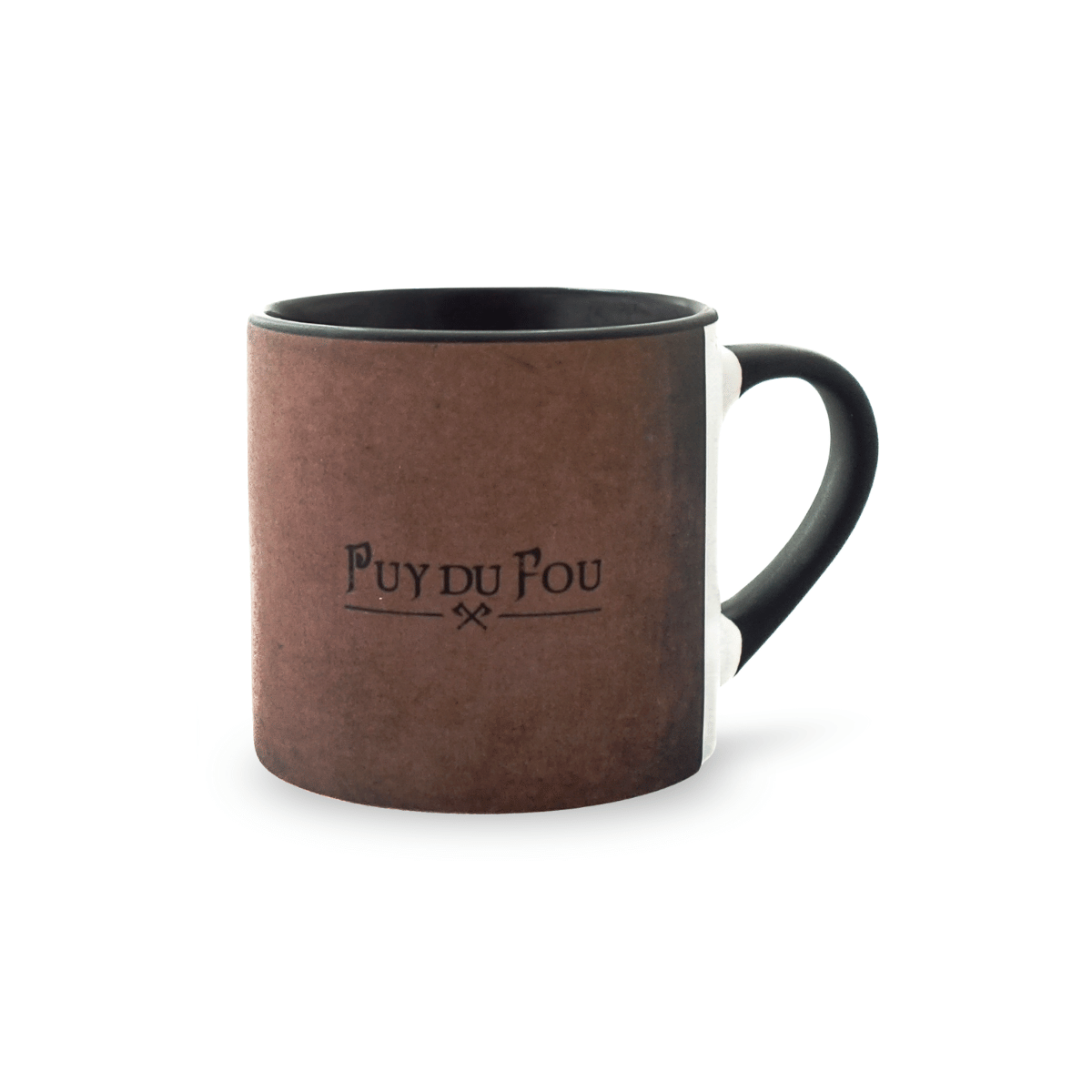 Mini mug marron les Vikings - face Puy du Fou