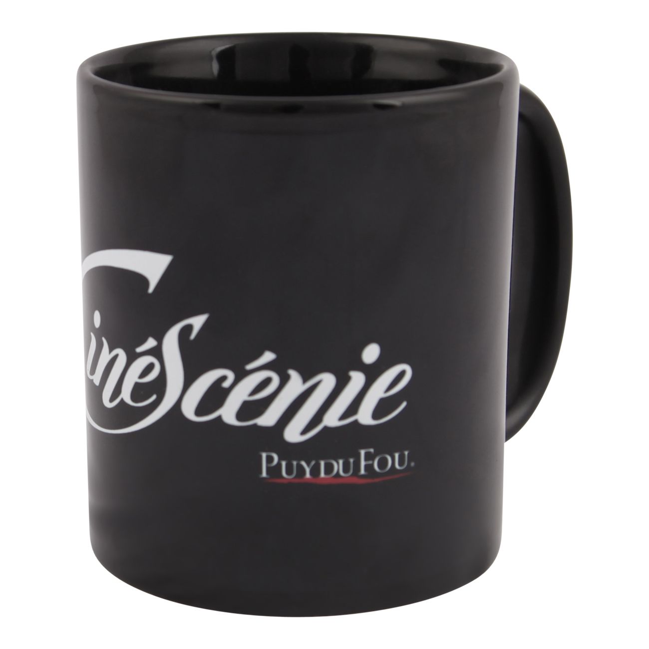 Face mug Cinéscénie logo