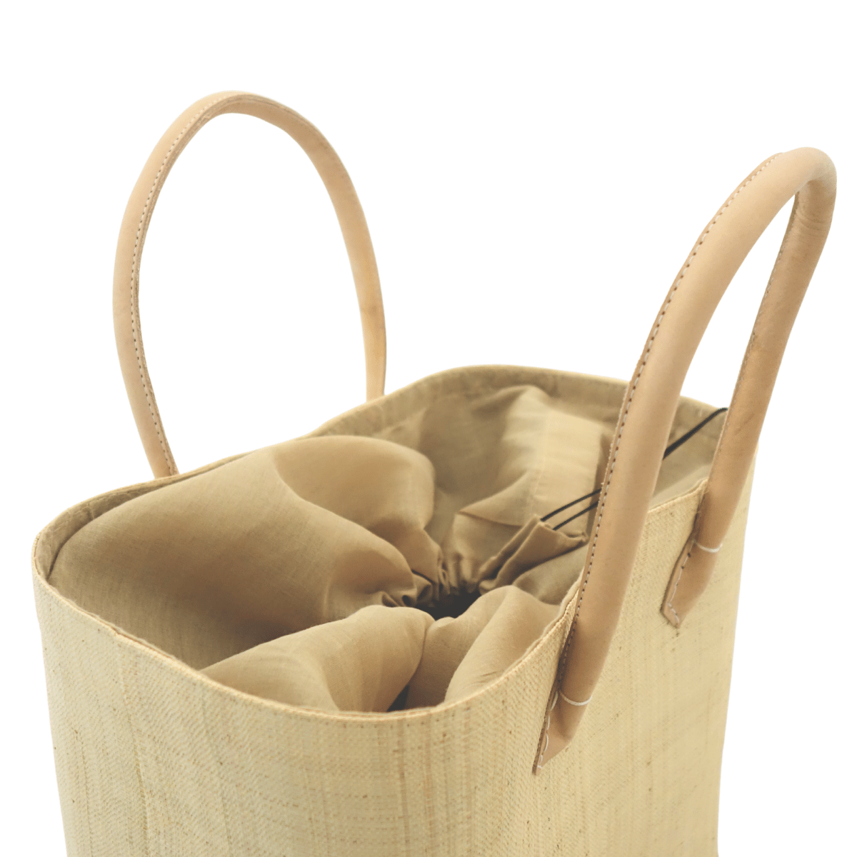 Panier Puy du Fou 1900 rose Grand et Petit Modèle - zoom fermeture