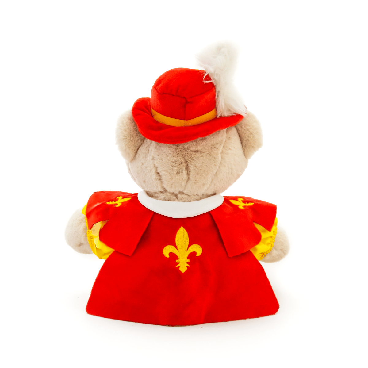 Peluche ours Mousquetaire - de dos