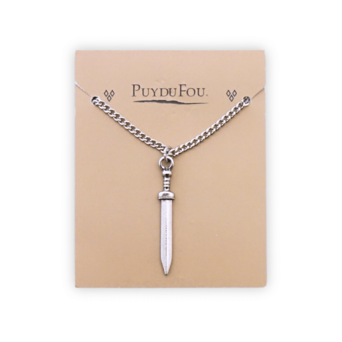 Pendentif épée gladius du Puy du Fou
