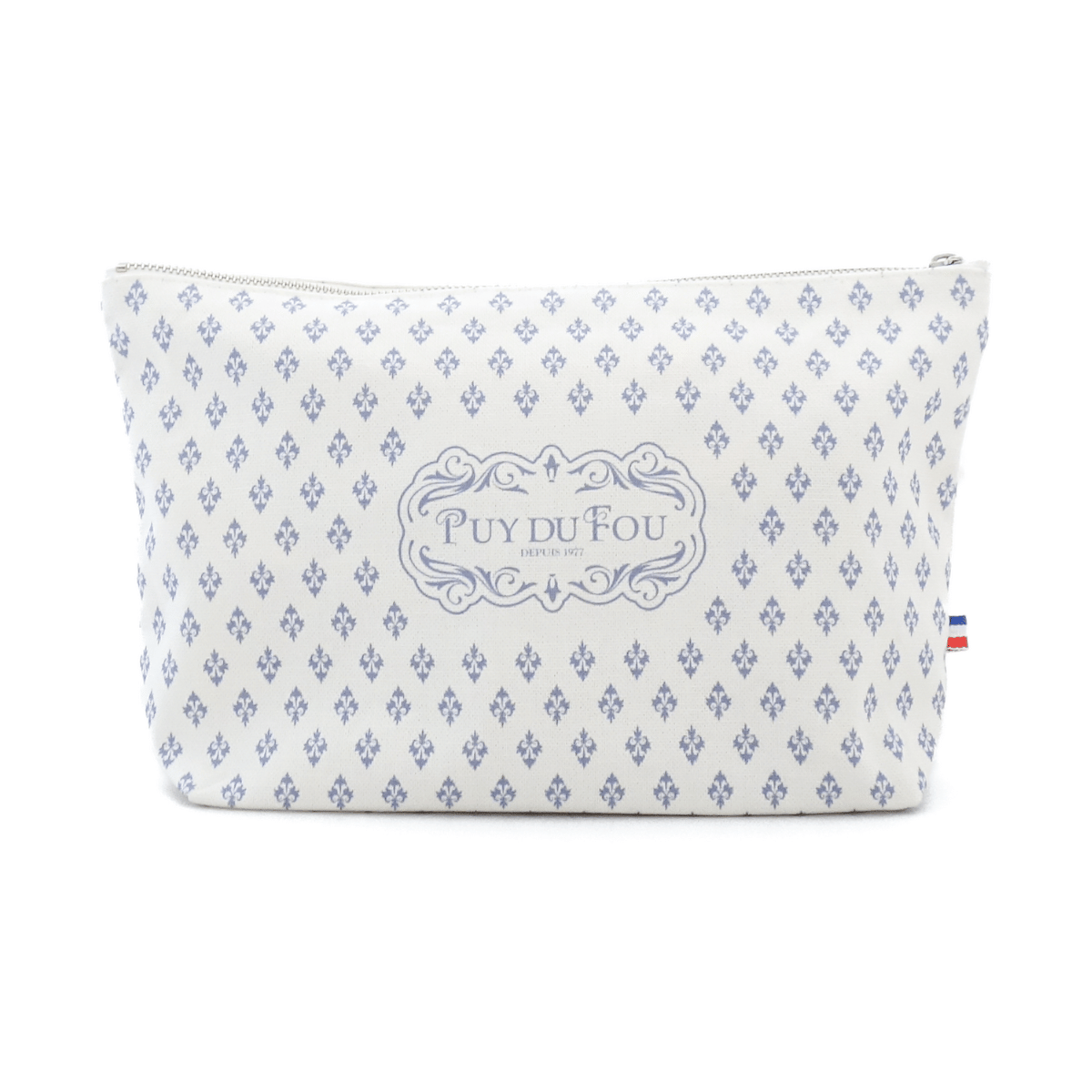 Pochette Puy du Fou 1900 bleue - de face