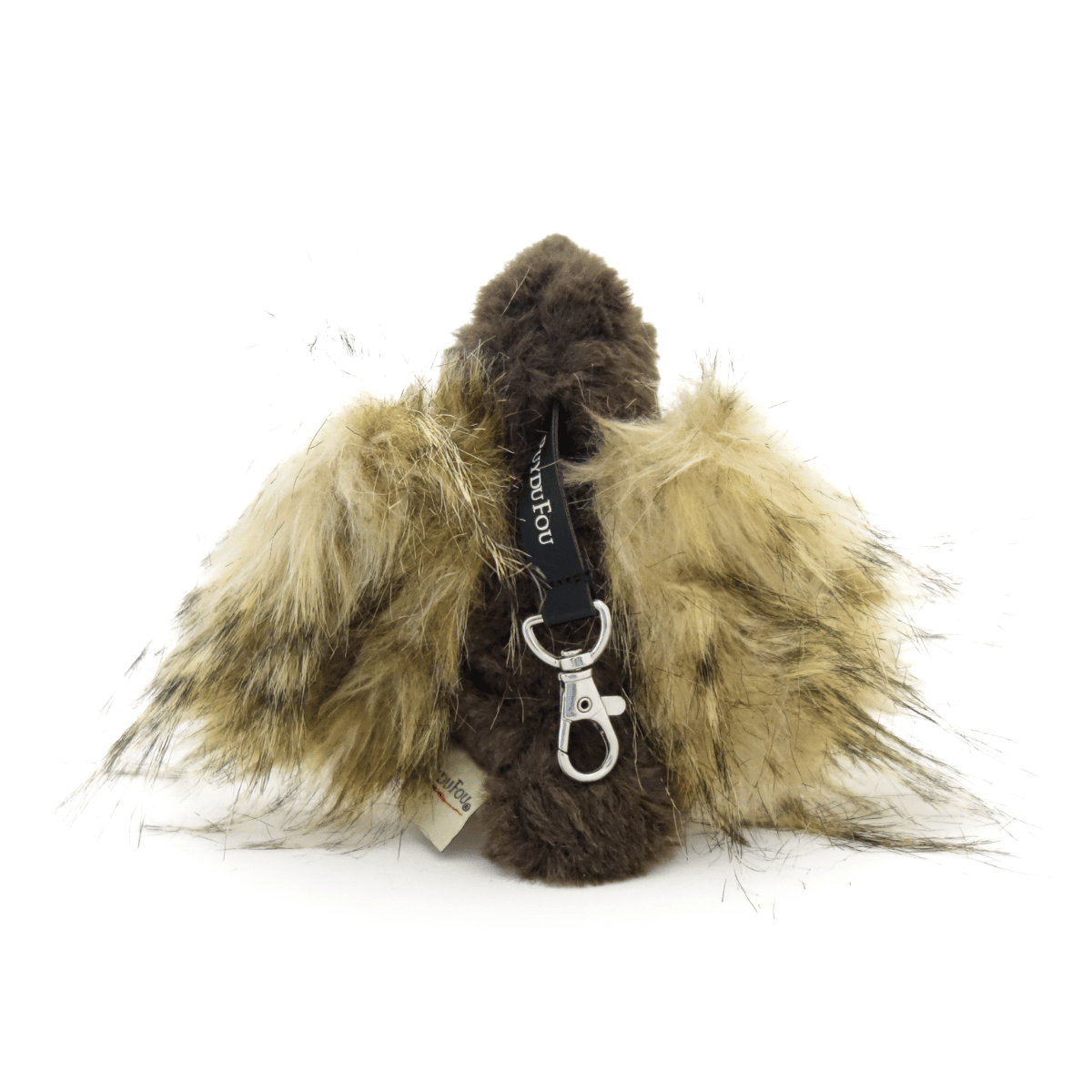 Porte-clés peluche Aigle - de dos