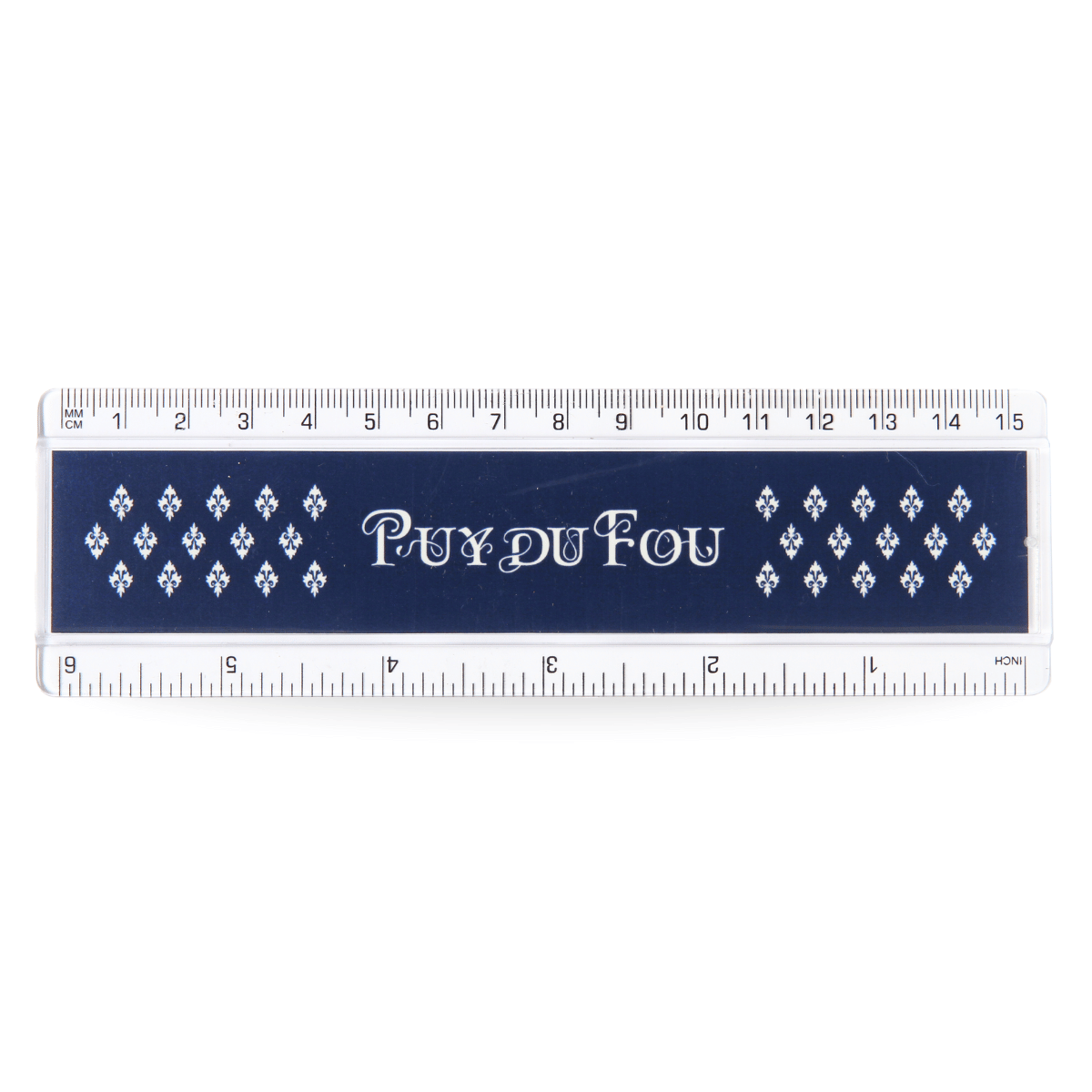 Règle Puy du Fou 1900 bleue