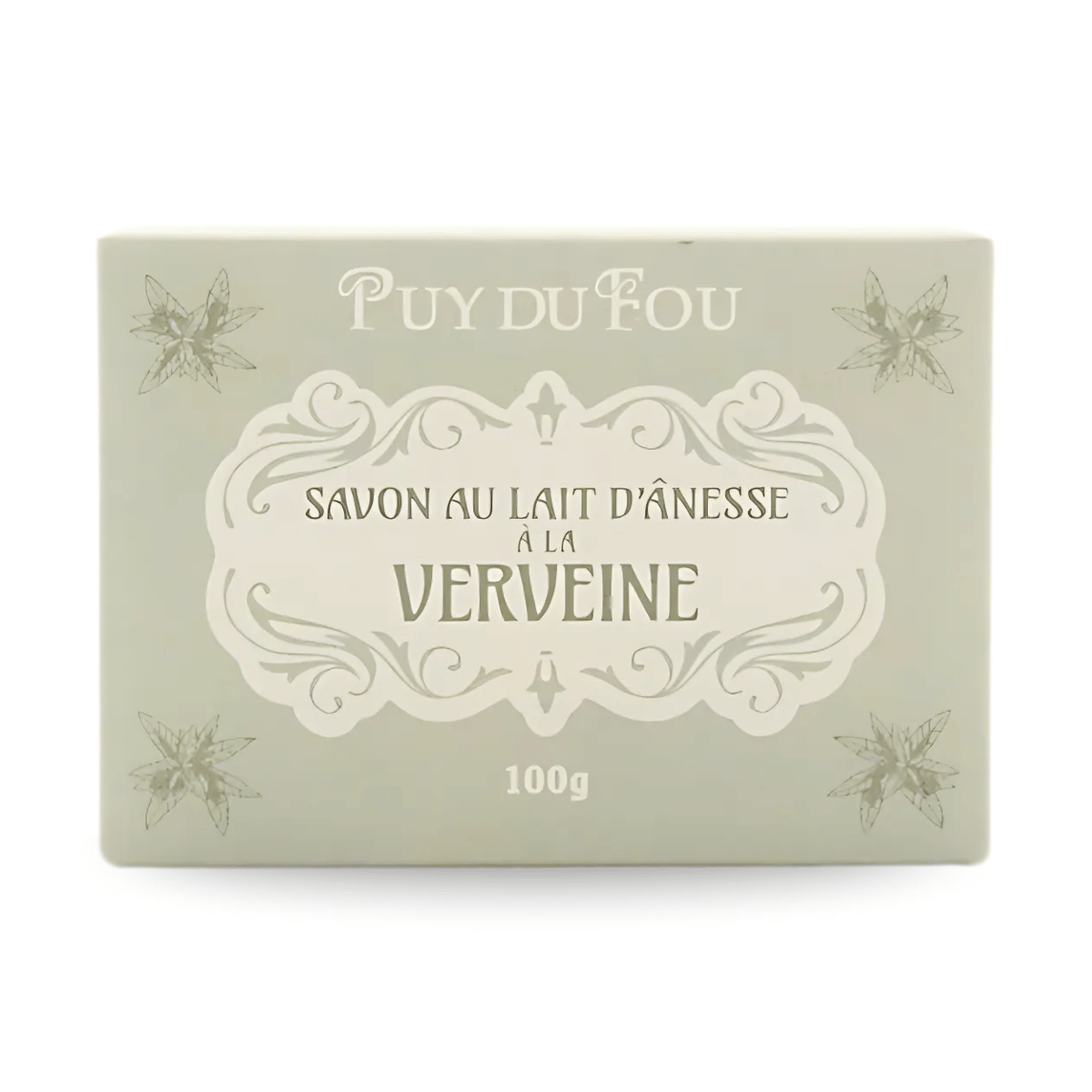 Savon au lait d'ânesse et à la verveine - boite de face